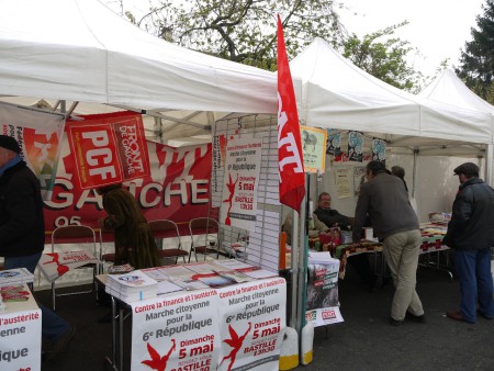  Stand du Front de Gauche 95
